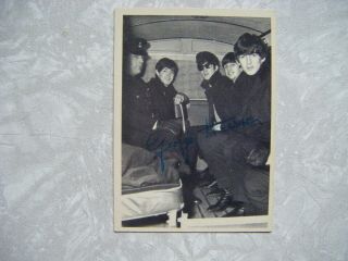 1964 Topps Beatles Black & White 3rd Series Card 133