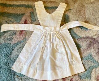 Gorgeous Antique Cotton Pinafore For French Or German Bisque Doll
