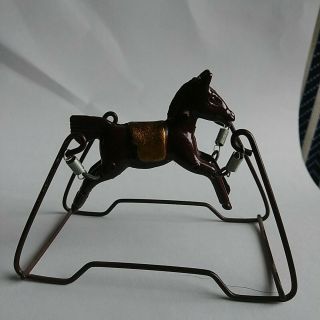 Vintage Dollhouse Miniatures Rocking Horse 1:12 Scale Vintage