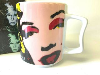 Rosenthal Studio Line Andy Warhol Marilyn Monroe Coffee Cup 3 1/2” Rare