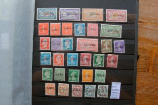 Stamps Colonies France Algerie Yvert N°1/33 Mh (f114754)