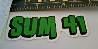 Sum 41 Sticker