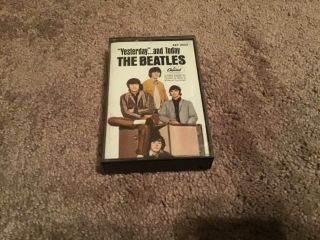 The Beatles Yesterday And Today Vintage Capitol Records Cassette Tape 1978