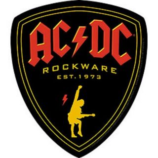 Ac/dc - Sticker - Rockware Logo - Licensed