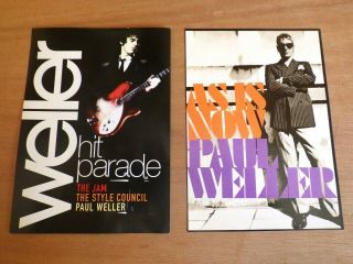 The Jam,  Paul Weller A6 Promotional Flyers,  Great For Framing.  Uk Postage
