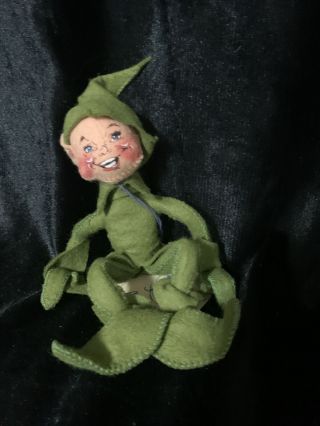 Annalee 9 " Pixie Elf In Lime Green