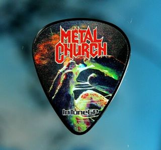 Metal Church // Kurdt Vanderhoof Tour Guitar Pick // Intunegp