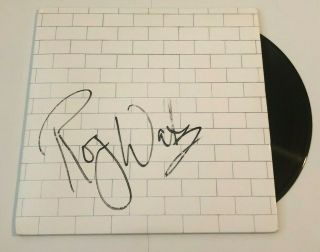 Roger Waters Signed Pink Floyd The Wall Lp Vinyl Record Album Proof Jsa