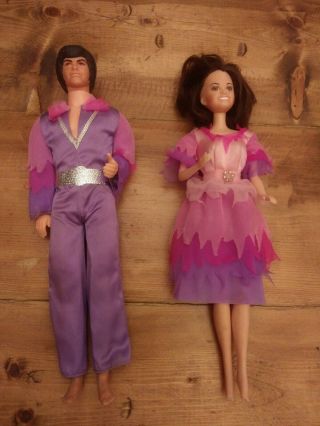 Vintage Mattel Donny And Marie Osmond Dolls 1960’s