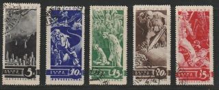 Russia 1935 Sc 546 - 50 (54481)