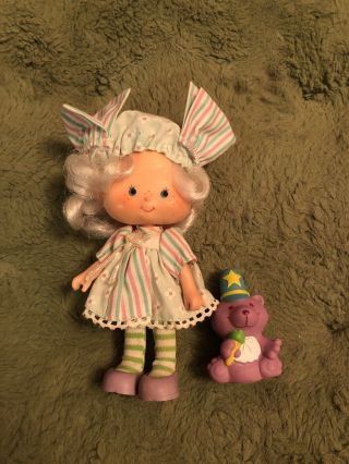 Strawberry Shortcake Angel Cake Party Pleaser Doll With Pet Vintage