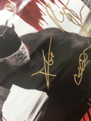 NYCC 2018 EXCLUSIVE Marvel CAST SIGNED Netflix Daredevil Poster 3