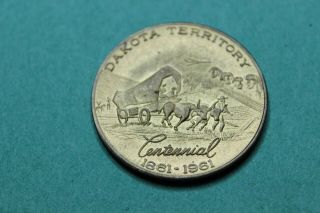 1961 - Token - Medal - Dakota Territory Centennial - Sioux Falls,  South Dakota