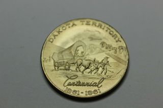 1961 - Token - Medal - Dakota Territory Centennial - Sioux Falls,  Southdakota