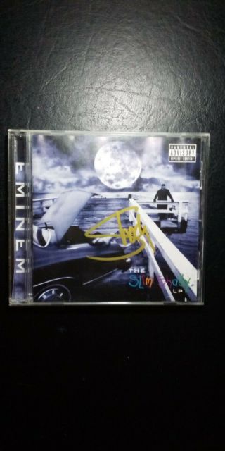 Eminem Autograph - THE SLIM SHADY LP - Signed CD 3