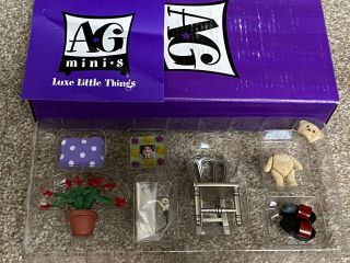 American Girl Ag Minis Mini Luxe Little Things Accessory (bear Broken) Retired