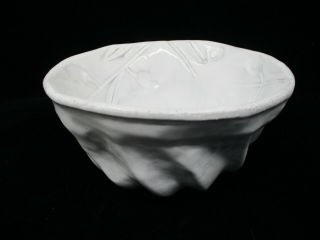 Vietri Incanto White Cereal Bowl - Olive - 6 3/8 X 3 " - 0711h