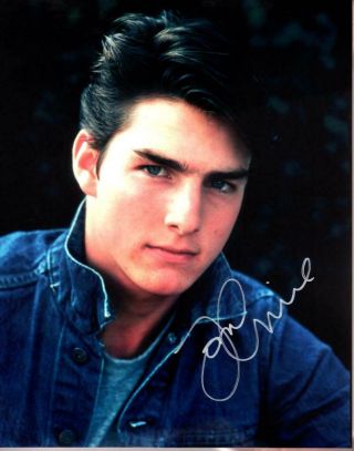 Tom Cruise Signed 11x14 Photo Autographed Picture,