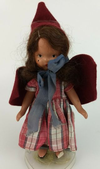 Storybook Doll By Nancy Ann - Little Red Riding Hood 116 - Bisque