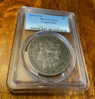 1879 - Cc Morgan Pcgs Vf35 Silver Dollar Carson City 1879cc Us Coin