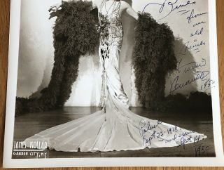 Early Star Female Impersonator Francis Renault Autographed Photo 2