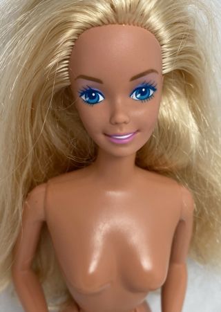 Vintage 80’s Mattel Superstar Era Barbie Blonde Doll Only Hair