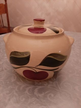 Watt Pottery Apple Bean Pot