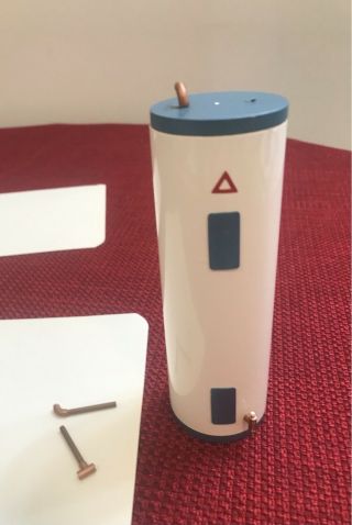 Dollhouse Miniature Hot Water Heater