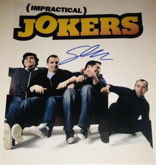 Sal Vulcano Impractical Jokers Star Authentic Signed Autographed 11x14 Photo Wow