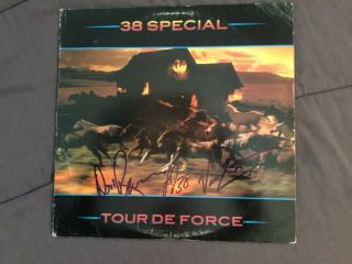 38 Special - Tour De Force “signed” Vinyl Lp