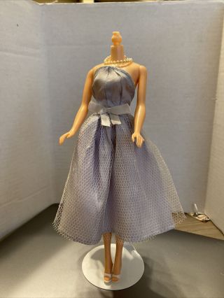 Vintage Barbie Clone Outfit Maddie Mod Shillman Blue Formal 1960’s