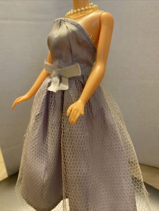Vintage Barbie Clone Outfit MADDIE MOD SHILLMAN BLUE FORMAL 1960’s 3