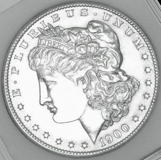 1900 - S Morgan Silver Dollar Aaa,  Ms/bu/gem " Pl Look "