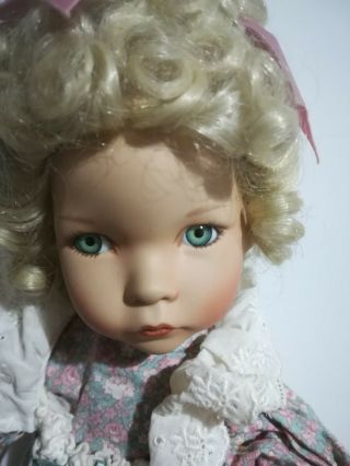 Diana Effner Knowles,  Mary,  Mary,  Quite Contrary Porcelain Doll