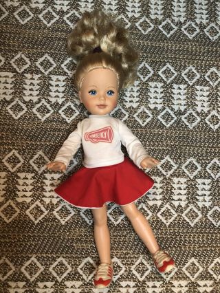 Vintage 1983 Tomy Kimberly Cheerleader Doll 17 "