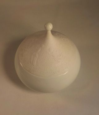 Rosenthal Studio Line Magic Flute Bjorn Wiinblad Lidded Porcelain Bowl Dish 9 