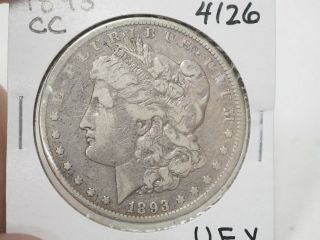 1893 Carson City $1 Cc Morgan Silver Dollar 4126
