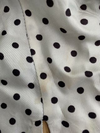 Madame Alexander Cissette vintage polka dot reversible coat 3