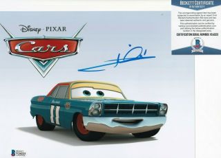 Mario Andretti Signed (cars) Movie Autographed 8x10 Photo Beckett Bas V24223