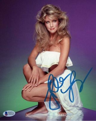 Heather Locklear 8x10 Photo Signed Autographed Beckett Bas