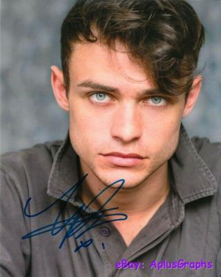 Thomas Doherty.  Charismatic Actor - Signed