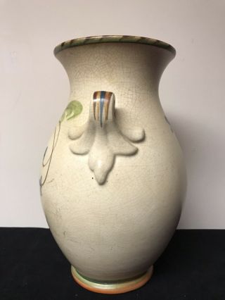 Vintage Weller Pottery Bonito Vase with Handles 2