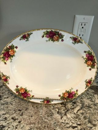 Royal Albert Old Country Roses Oval Platter