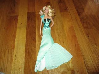 2009 Barbie Green Dress Statue Of Liberty Doll - Landmark Dolls Of The World