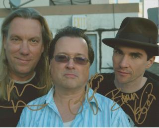 Violent Femmes Real Hand Signed 8x10 Photo By All 3 Members 3 W Gordon Gano