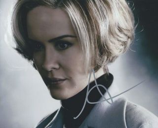 Sarah Paulson The Spirit Autographed 8x10 Photo With By Cha