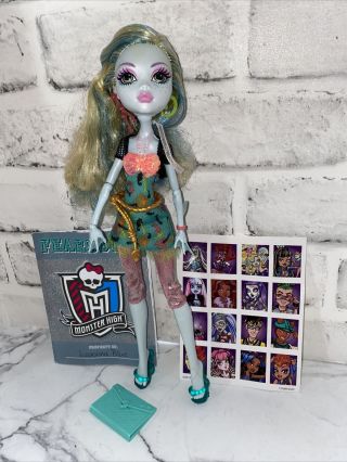 Lagoona Blue Picture Day Monster High Doll - Fearbook,  Stickers
