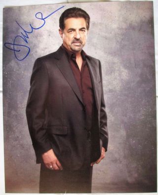 Joe Mantegna Signed 8x10 Photo Dc/coa (criminal Minds)