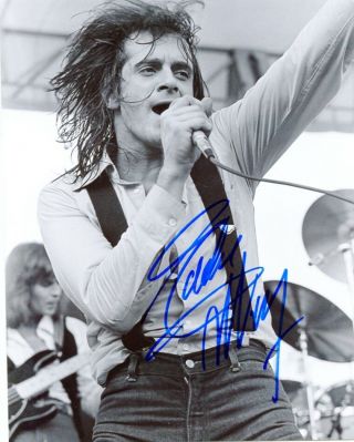 Eddie Money Signed Autograph 8x10 Photo Auto Authentic Musician Rock And Roll