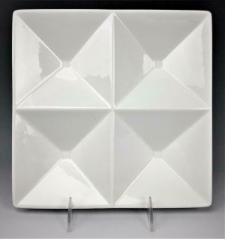 Arabia Finland Kaj Franck Origami Mid Century Modern Mcm Porcelain Serving Tray
